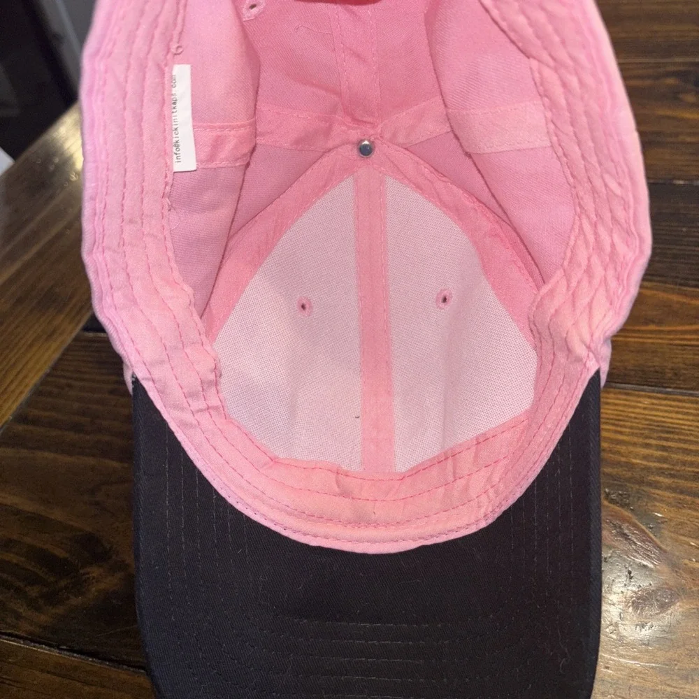 Aspen‎ Colorado Baseball Cap Hat Pink Silver Metallic Lettering Adjustable Pink